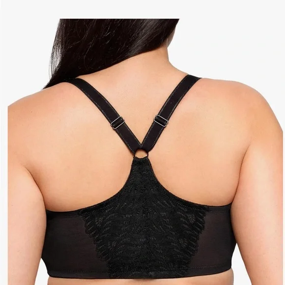 Elegant Black Lace Bra - Picture 2 of 8